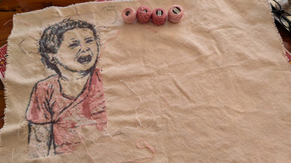 32. Crying girl in red [$2000]