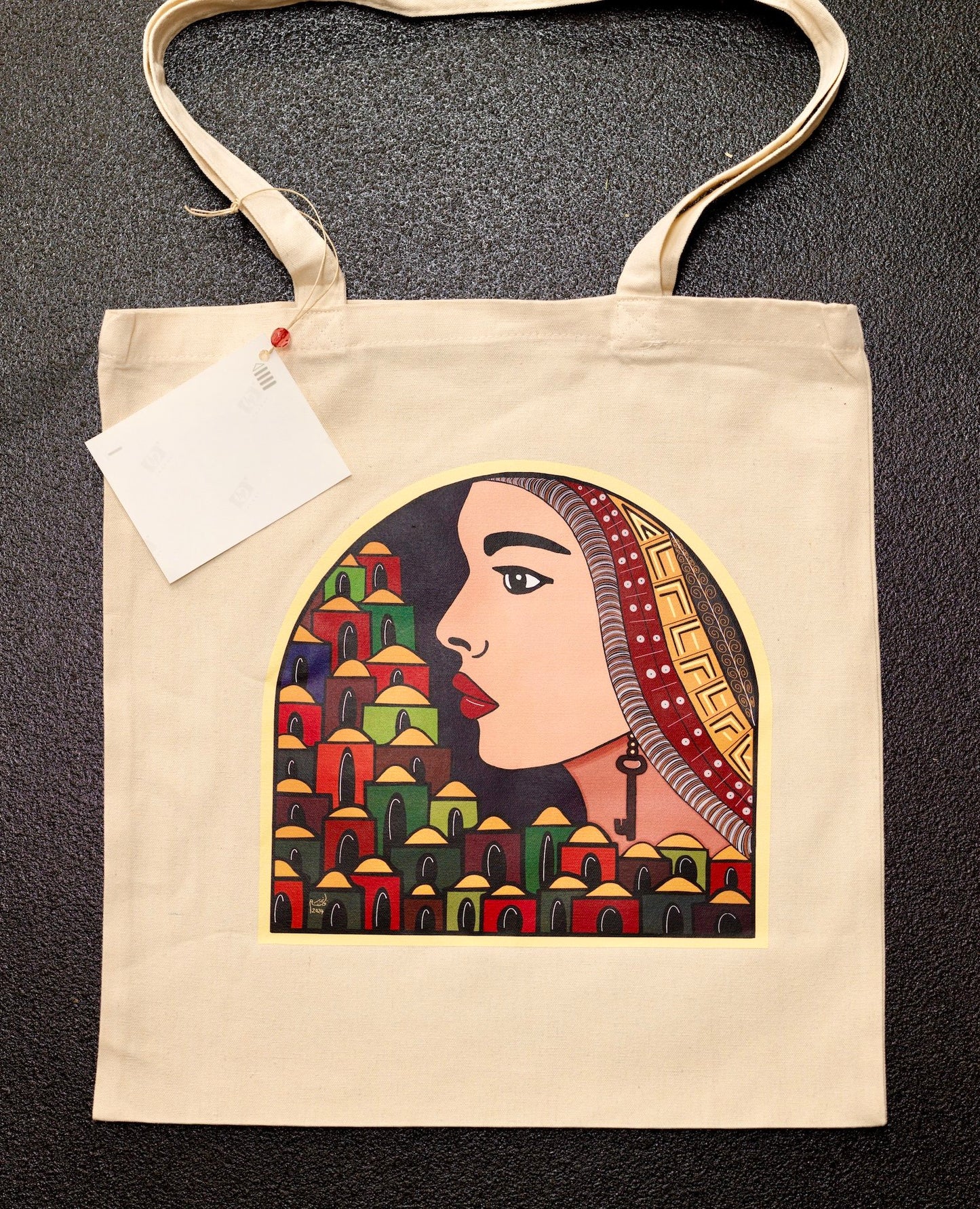 Tote Bag - Art by Nameer Qassim [Jerusalem, Palestine]