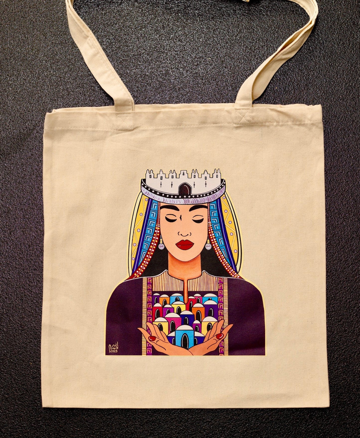 Tote Bag - Art by Nameer Qassim [Jerusalem, Palestine]