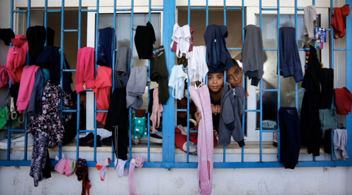 40. Laundry at the school shelter [$2000]